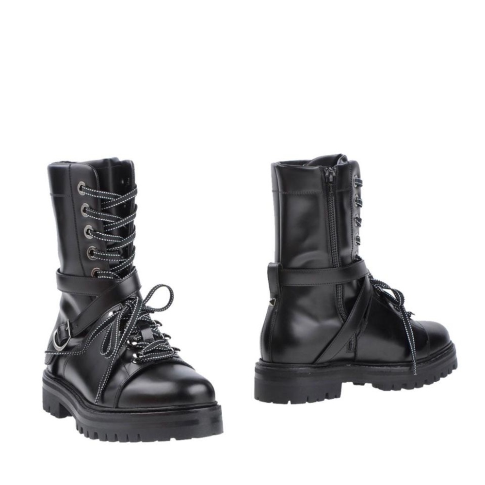Valentino Rockstud Combat Boots